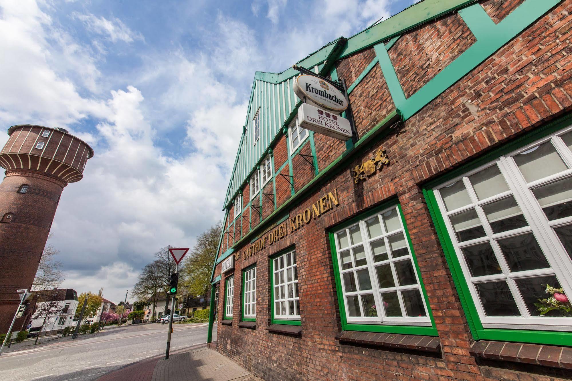 Hotel Drei Kronen Elmshorn Exterior photo